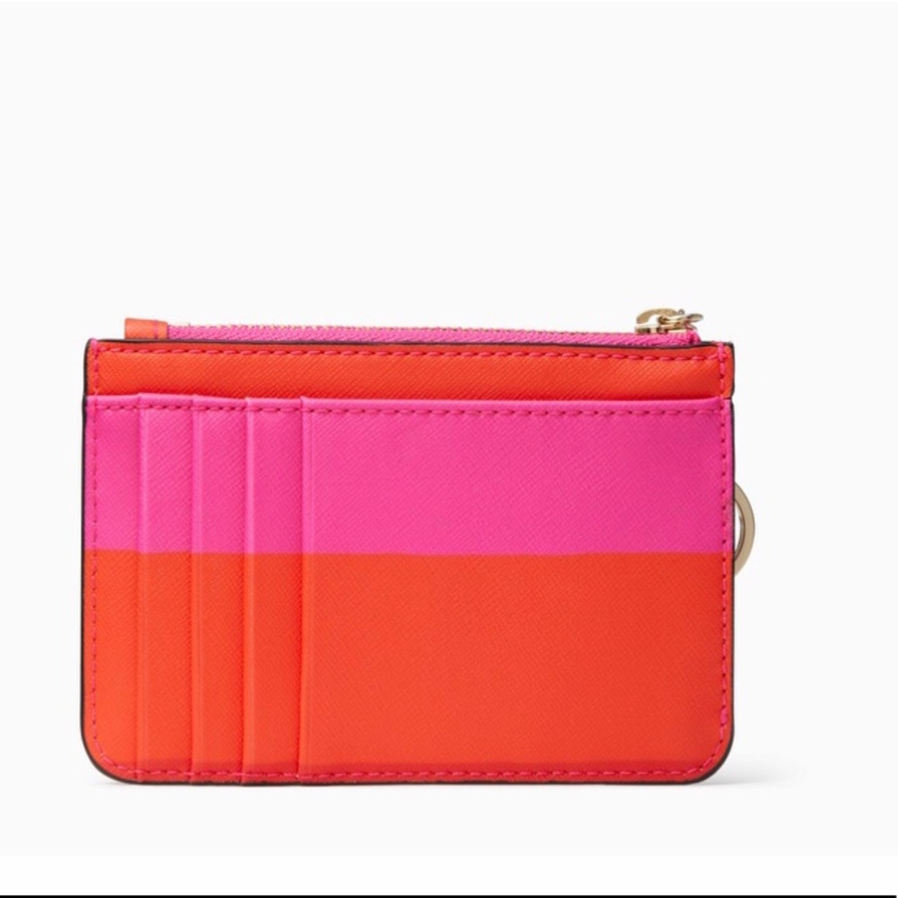 Kate Spade Striped Card and Keyholder - Picture 2 of 3